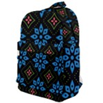 Flower Pattern Flora Floral Seamless Classic Backpack