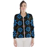 Flower Pattern Flora Floral Seamless Women s Windbreaker