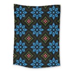 Flower Pattern Flora Floral Seamless Medium Tapestry