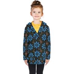 Kids  Double Breasted Button Coat 