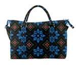 Flower Pattern Flora Floral Seamless Carry-on Travel Shoulder Bag