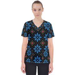 Women s V-Neck Scrub Top 