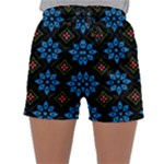 Flower Pattern Flora Floral Seamless Sleepwear Shorts