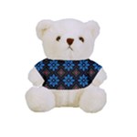 Flower Pattern Flora Floral Seamless Full Print Tee for Cuddly Teddy Bear