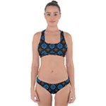 Flower Pattern Flora Floral Seamless Cross Back Hipster Bikini Set