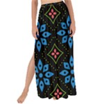 Flower Pattern Flora Floral Seamless Maxi Chiffon Tie-Up Sarong