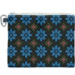 Flower Pattern Flora Floral Seamless Canvas Cosmetic Bag (XXXL)