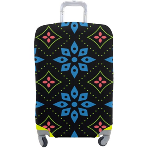 Flower Pattern Flora Floral Seamless Luggage Cover (Large) from ArtsNow.com