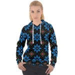 Flower Pattern Flora Floral Seamless Women s Overhead Hoodie