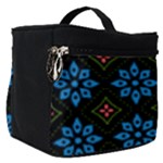 Flower Pattern Flora Floral Seamless Make Up Travel Bag (Small)