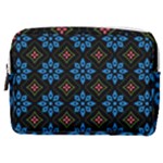 Flower Pattern Flora Floral Seamless Make Up Pouch (Medium)