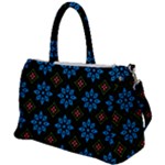 Flower Pattern Flora Floral Seamless Duffel Travel Bag