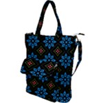 Flower Pattern Flora Floral Seamless Shoulder Tote Bag