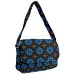 Flower Pattern Flora Floral Seamless Courier Bag