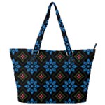 Flower Pattern Flora Floral Seamless Full Print Shoulder Bag