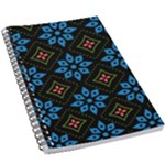 Flower Pattern Flora Floral Seamless 5.5  x 8.5  Notebook