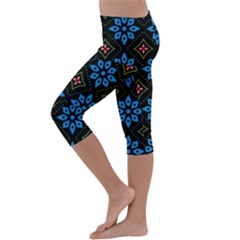 Kids  Lightweight Velour Capri Leggings  