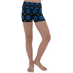 Kids  Lightweight Velour Yoga Shorts 