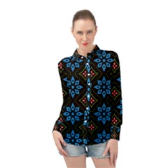 Long Sleeve Chiffon Shirt 