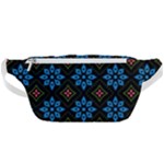 Flower Pattern Flora Floral Seamless Waist Bag 