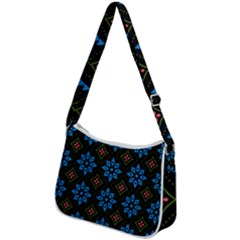 Zip Up Shoulder Bag 