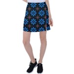 Flower Pattern Flora Floral Seamless Tennis Skirt