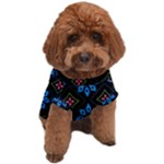 Flower Pattern Flora Floral Seamless Dog T-Shirt