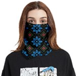 Flower Pattern Flora Floral Seamless Face Covering Bandana (Two Sides)