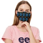 Flower Pattern Flora Floral Seamless Fitted Cloth Face Mask (Adult)