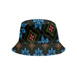 Flower Pattern Flora Floral Seamless Inside Out Bucket Hat (Kids)