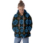 Flower Pattern Flora Floral Seamless Kids  Oversized Hoodie