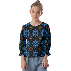 Kids  Cuff Sleeve Top 