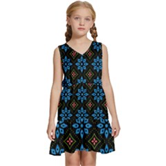 Kids  Sleeveless Tiered Mini Dress 