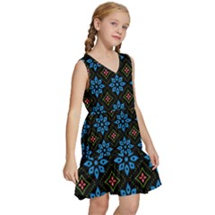 Kids  Sleeveless Tiered Mini Dress 