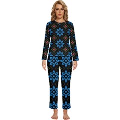 Womens  Long Sleeve Lightweight Pajamas Set 