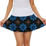 Flower Pattern Flora Floral Seamless Women s Skort