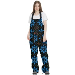 Women s Front Zip Ski And Snowboard Bib Pants 