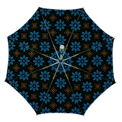 Flower Pattern Flora Floral Seamless Automatic Folding Umbrella with Case (Medium) from ArtsNow.com