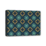 Flowers Pattern Design Abstract Mini Canvas 7  x 5  (Stretched)