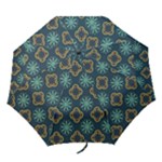 Flowers Pattern Design Abstract Folding Umbrellas