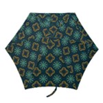 Flowers Pattern Design Abstract Mini Folding Umbrellas