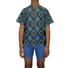 Kids  Short Sleeve Swimwear 