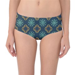 Mid-Waist Bikini Bottoms 