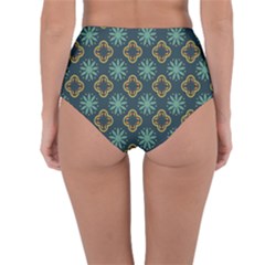 Reversible High-Waist Bikini Bottoms 