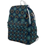 Flowers Pattern Design Abstract Top Flap Backpack