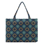 Flowers Pattern Design Abstract Medium Tote Bag