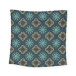 Flowers Pattern Design Abstract Square Tapestry (Small)