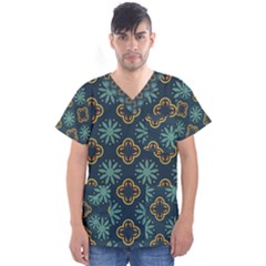 Men s V-Neck Scrub Top 