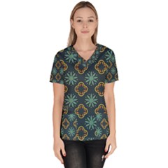 Women s V-Neck Scrub Top 