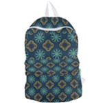 Flowers Pattern Design Abstract Foldable Lightweight Backpack